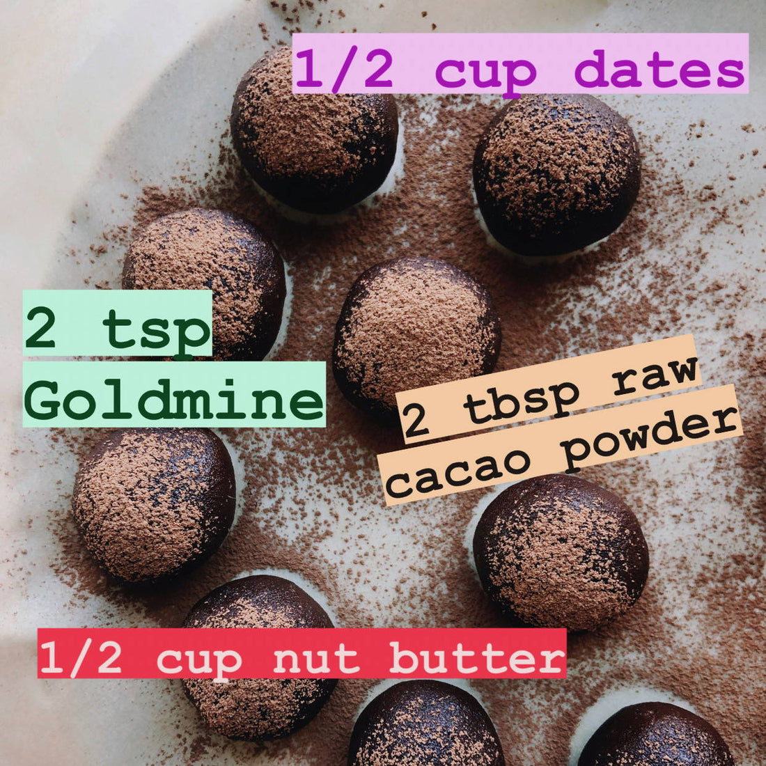 Creamy Cacao Adaptogenic Truffles
